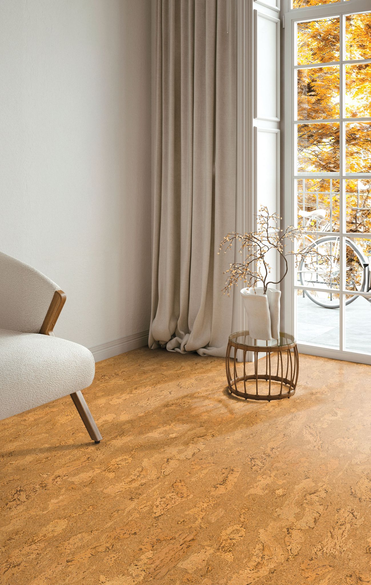 True Earth Cork Click 13 | Young Interiors Flooring Center