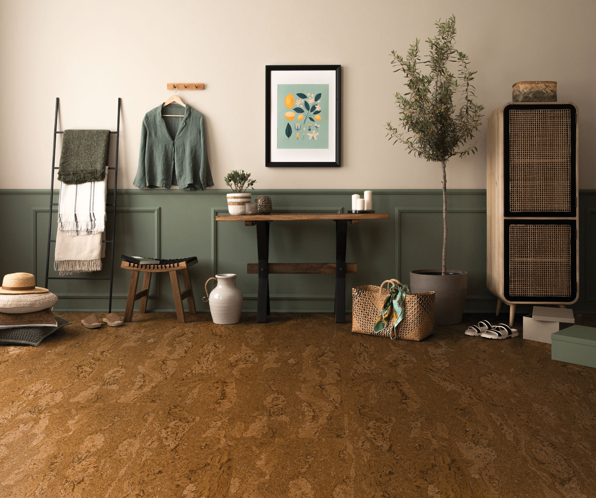 True Earth Cork Click 14 | Young Interiors Flooring Center