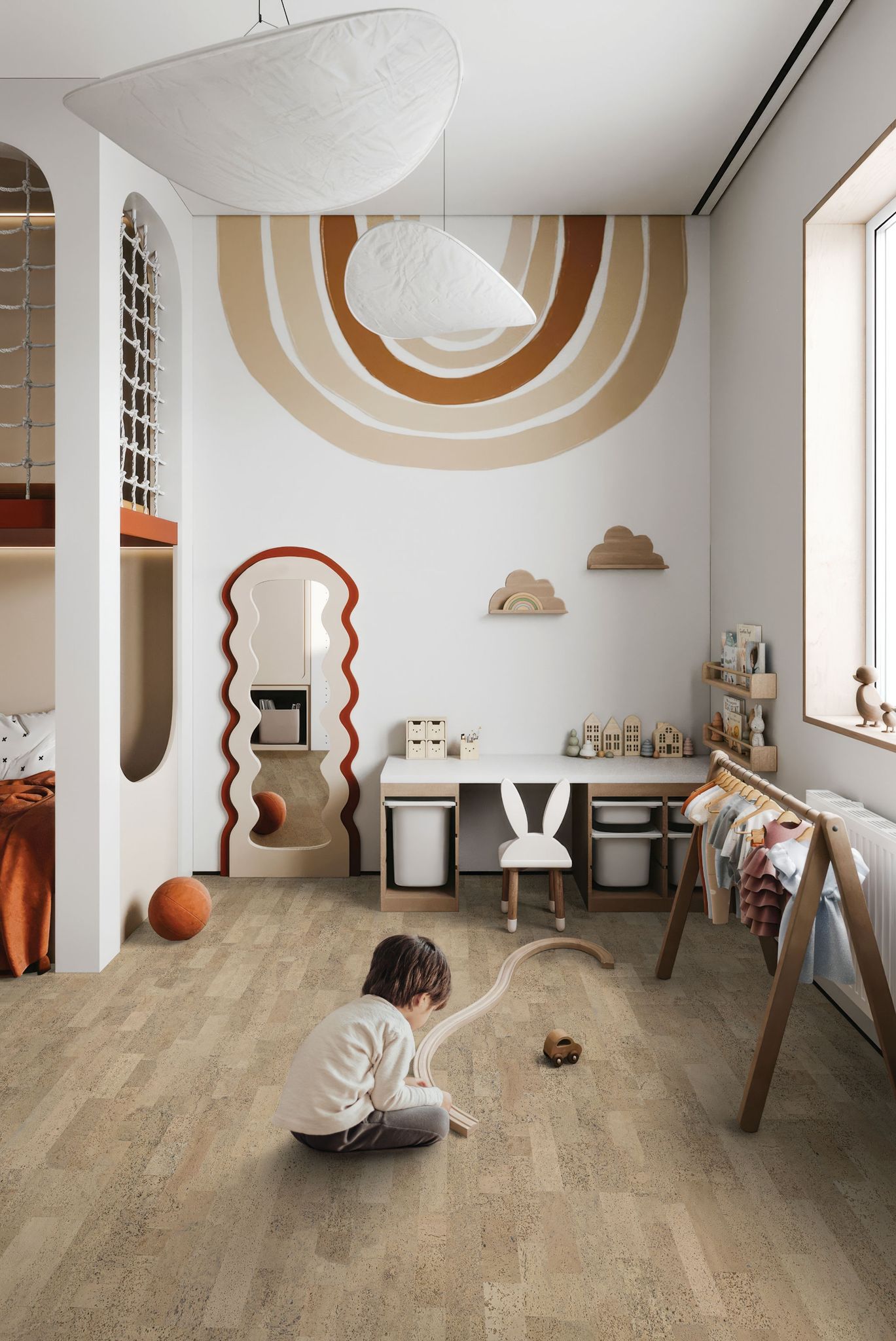 True Earth Cork Click 4 | Young Interiors Flooring Center