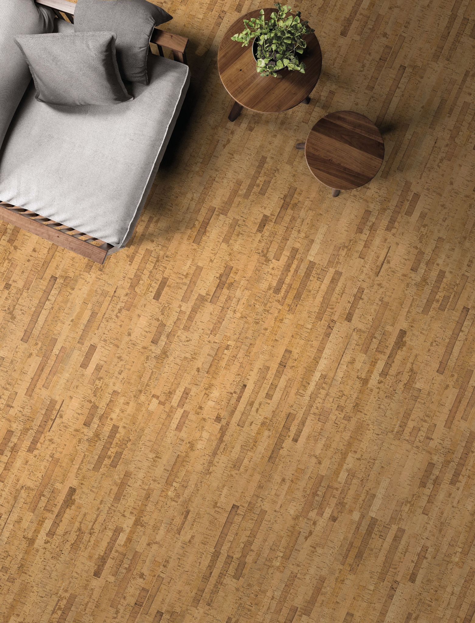 True Earth Cork Click 6 | Young Interiors Flooring Center